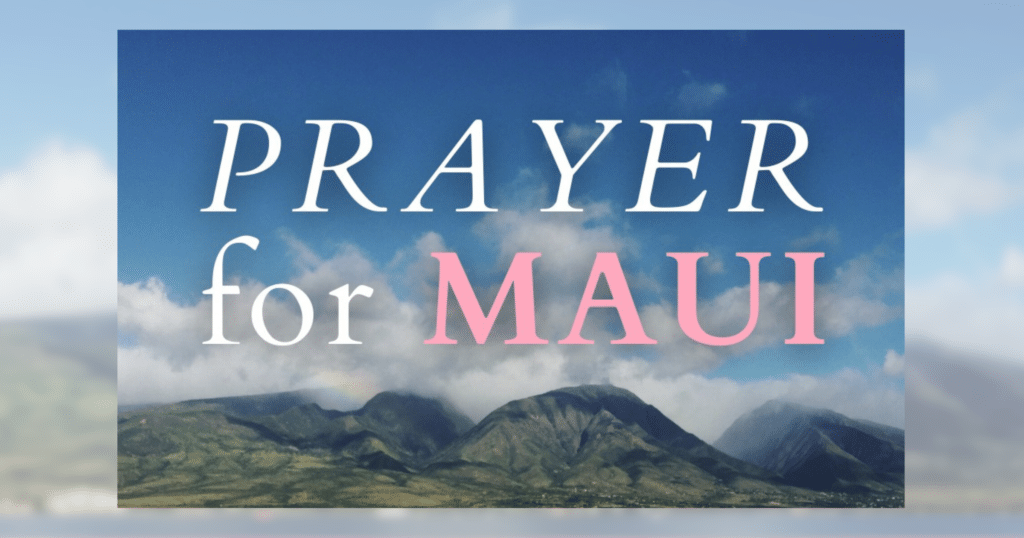 Prayer for Maui